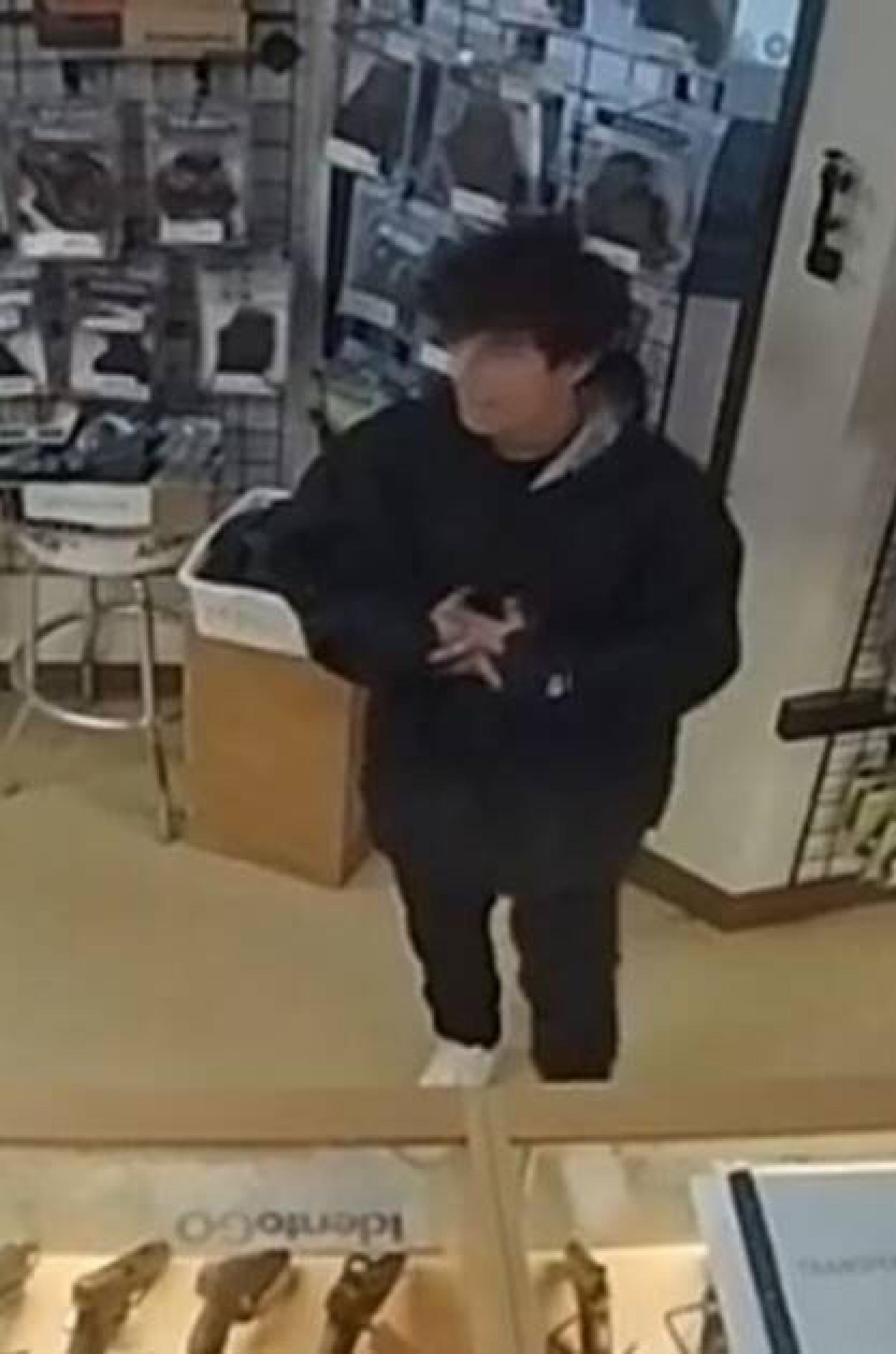 其中一名涉案的少年。