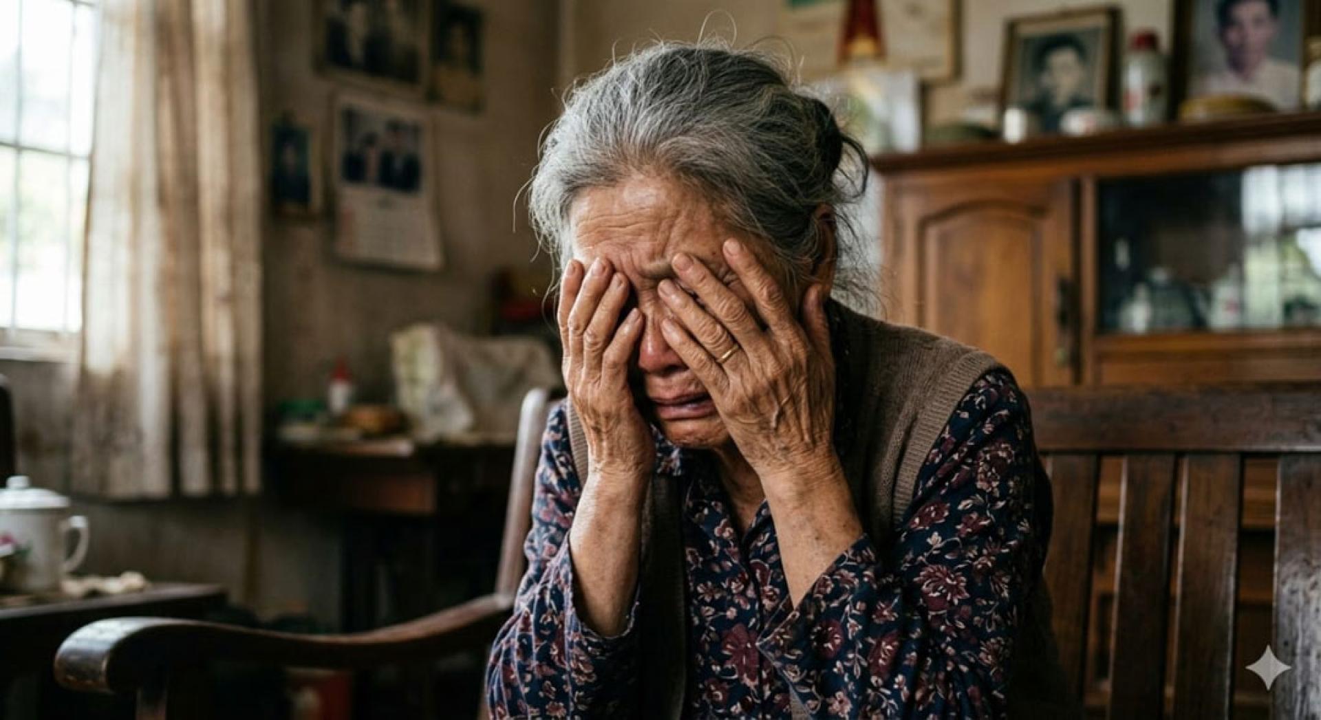 据报道，妇人的儿子报警、投诉、找平台，迄今仍无结果，妇人已被诊断出有抑郁、焦虑状态。（AI示意图）