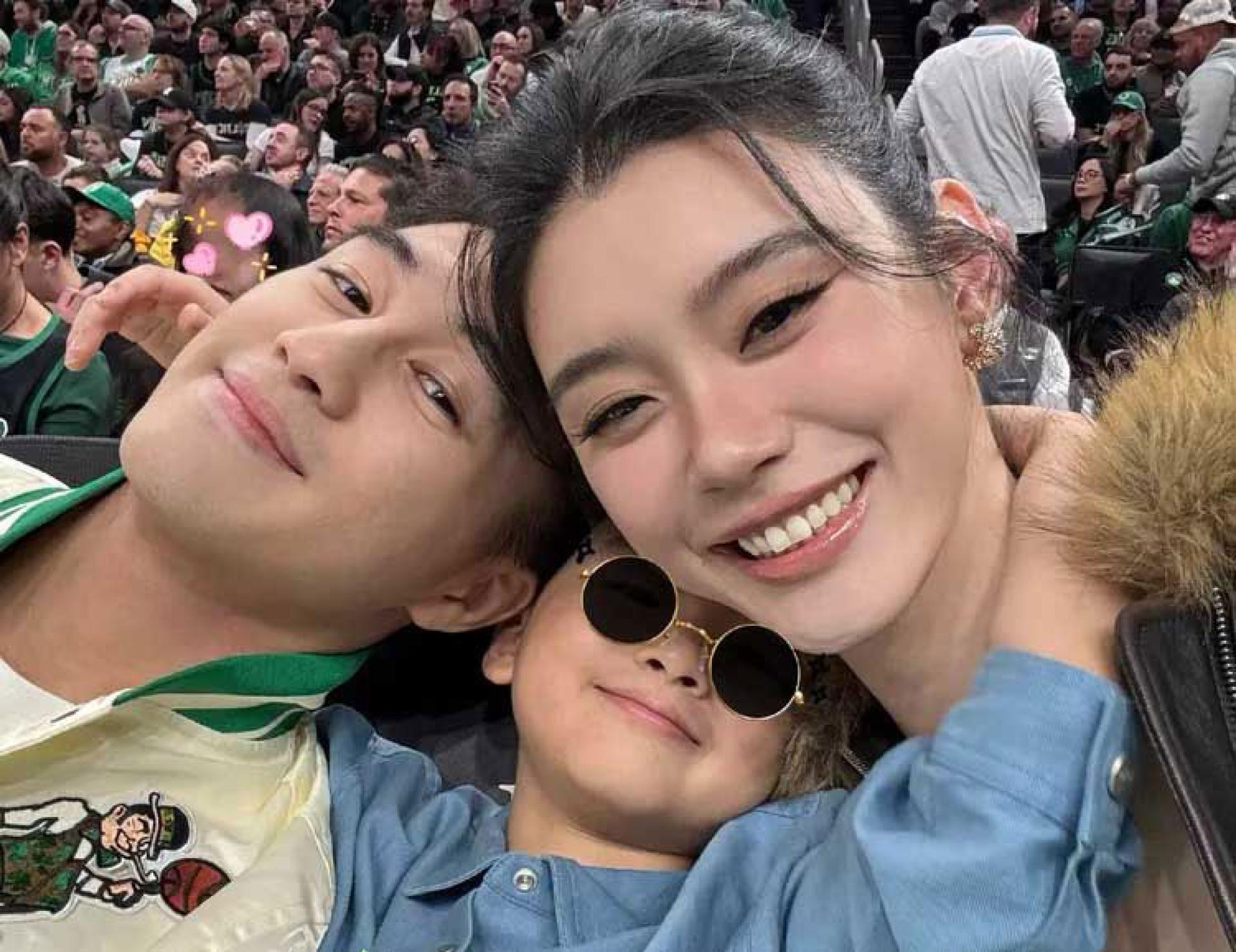 何猷君与奚梦瑶大儿子已6岁。