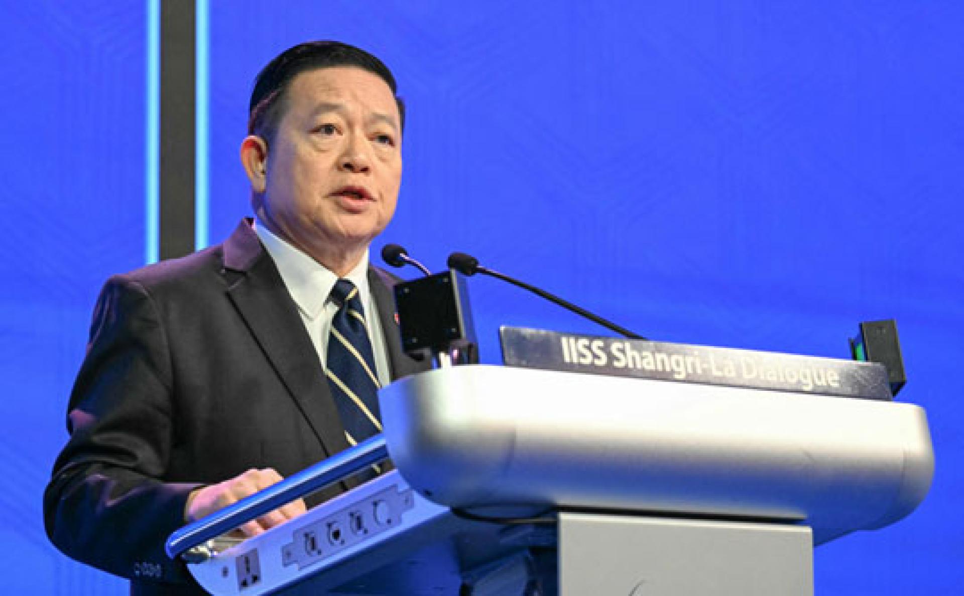 东盟秘书长高金洪。