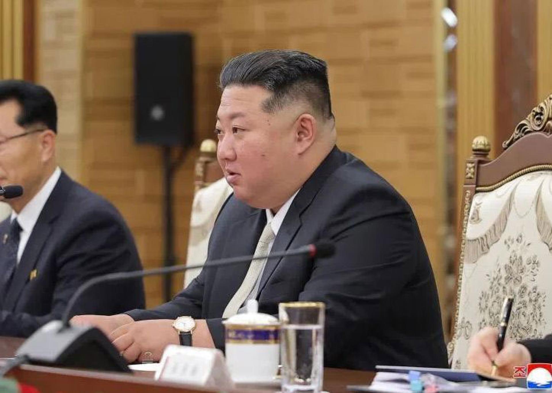 朝鲜最高领导人金正恩。