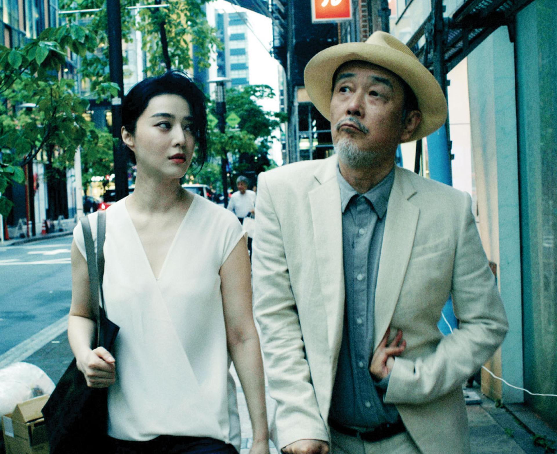 范冰冰在《疯》片与中川雅也斗戏，组合新鲜！