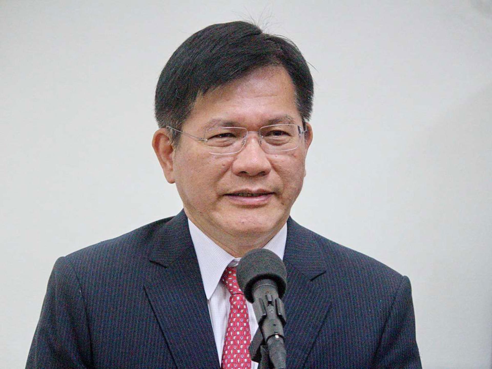 台湾外交部长林佳龙。