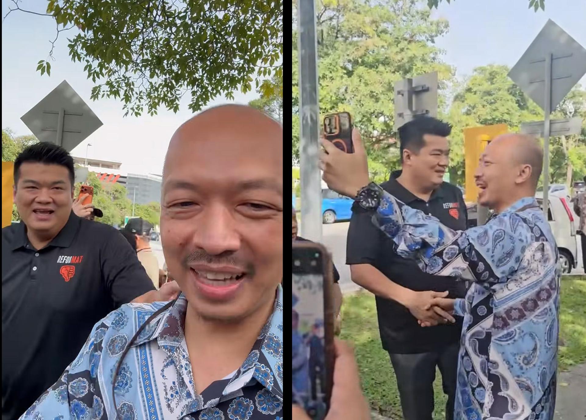 视频截图：脸书用户Syam Ghaz