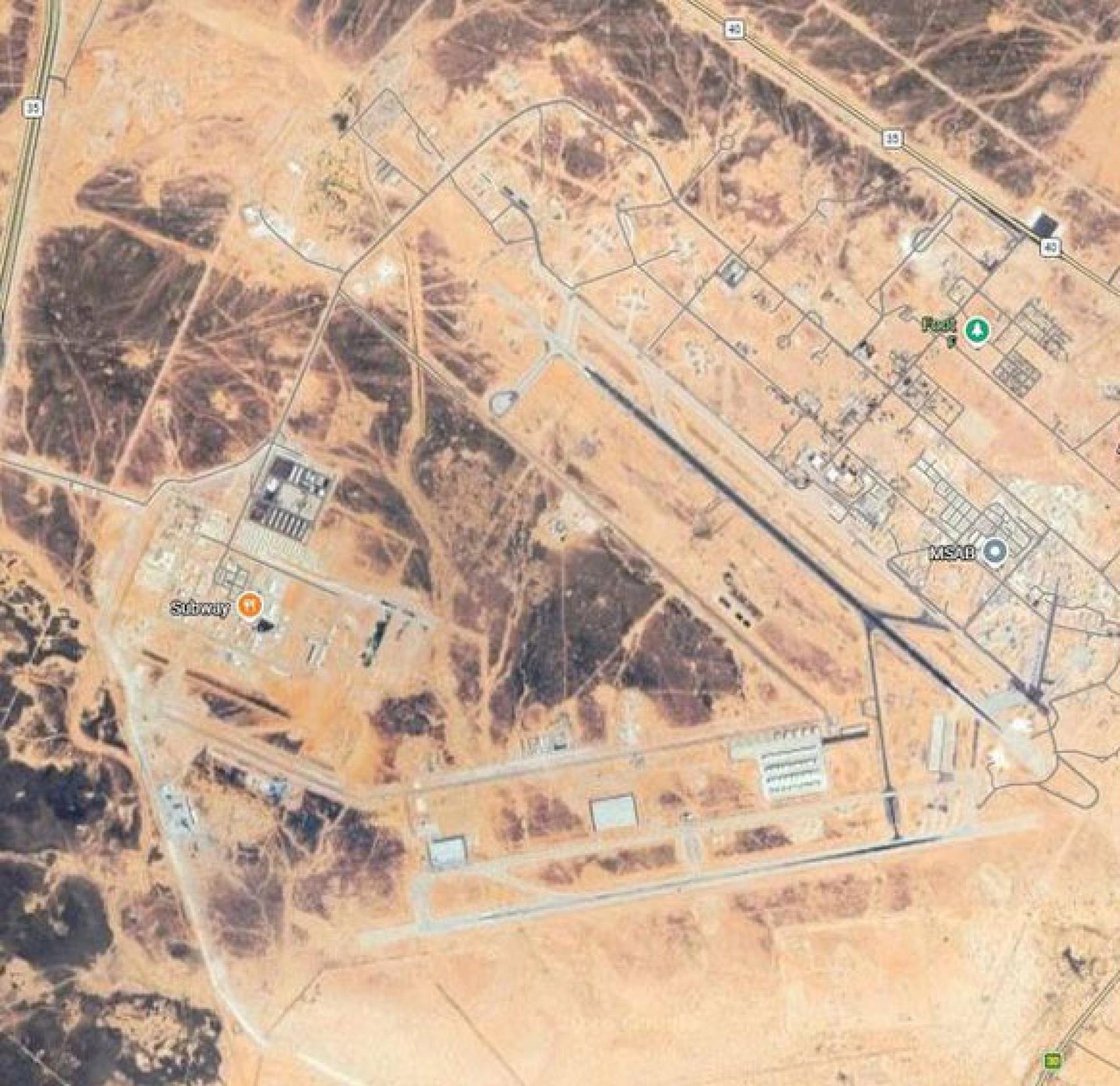 约旦阿兹拉克美军空军基地。