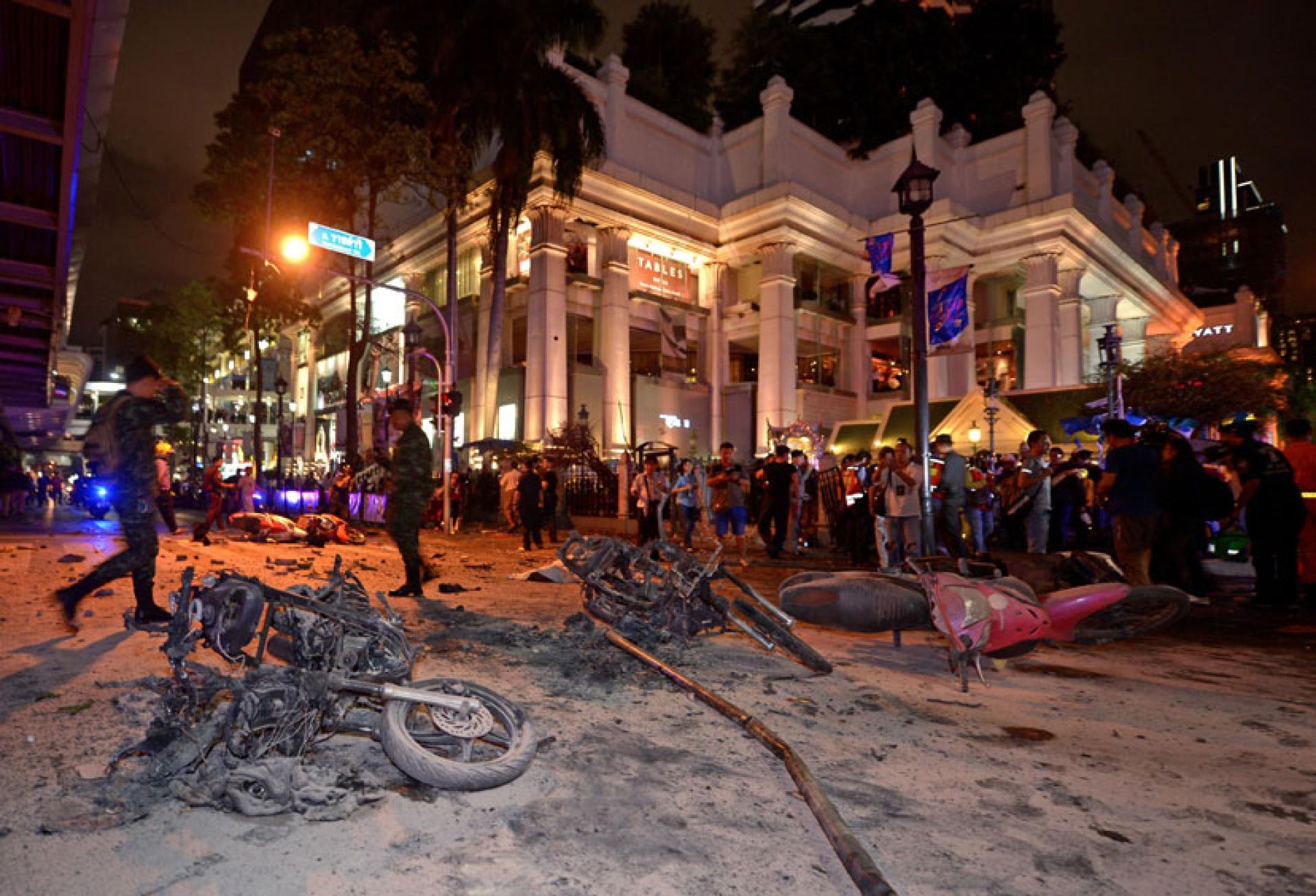 2015年8月17日，位于曼谷市中心的四面佛发生炸弹爆炸。