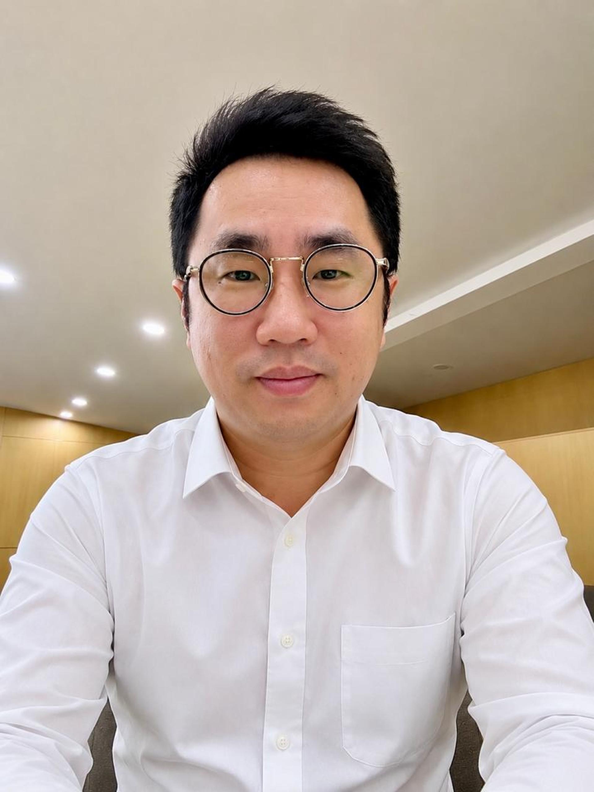 砂人联党珠巴分部青年团秘书林振文。