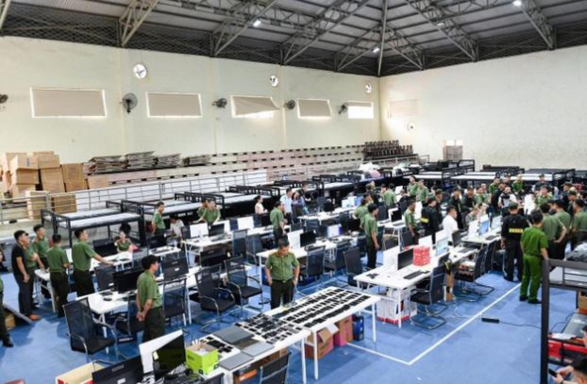 富寿省公安及时阻止企图在越南建立活动中心的跨国诈骗犯罪团伙。