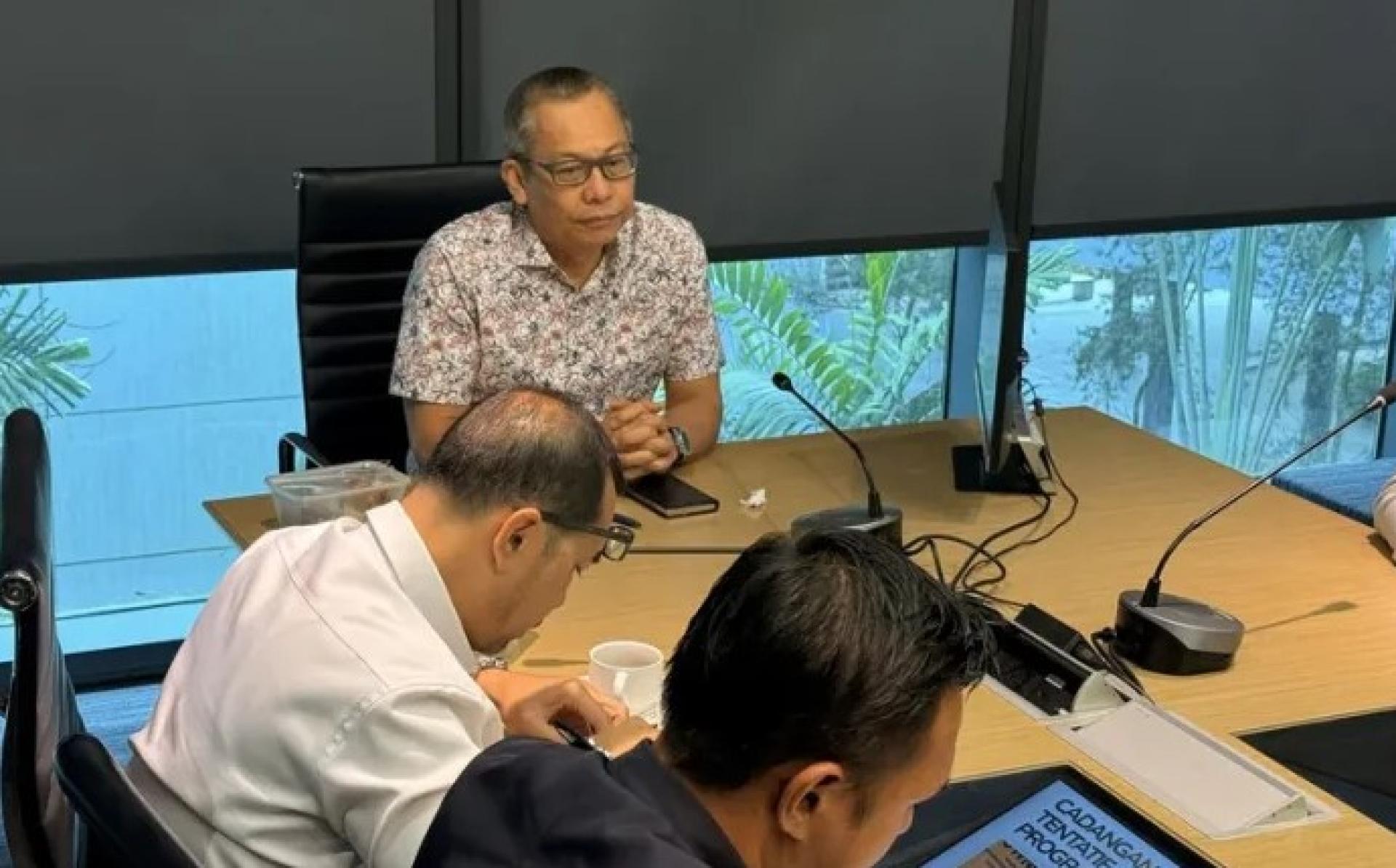 阿都拉赛都于2026年6月15日在诗巫UTS主持砂拉越日2026民众大会筹委会首次会议。（来源：UKAS）