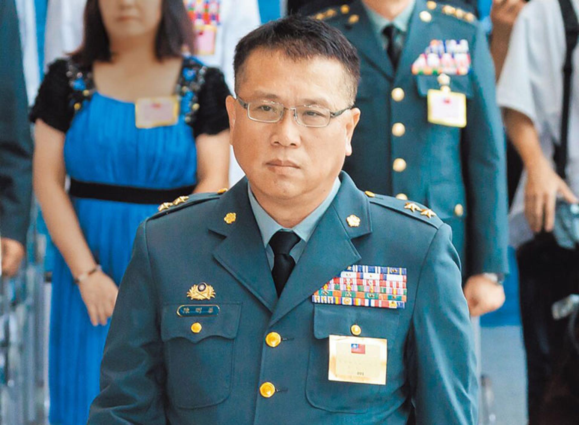 台湾国防部军事情报局局长陈明华中将。