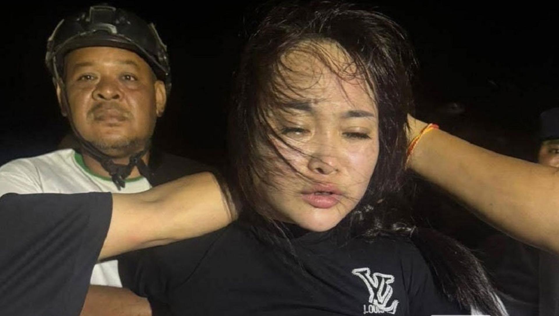 为救丈夫被网封“江湖最后一个大嫂”的越南女子。(图：柬中时报)