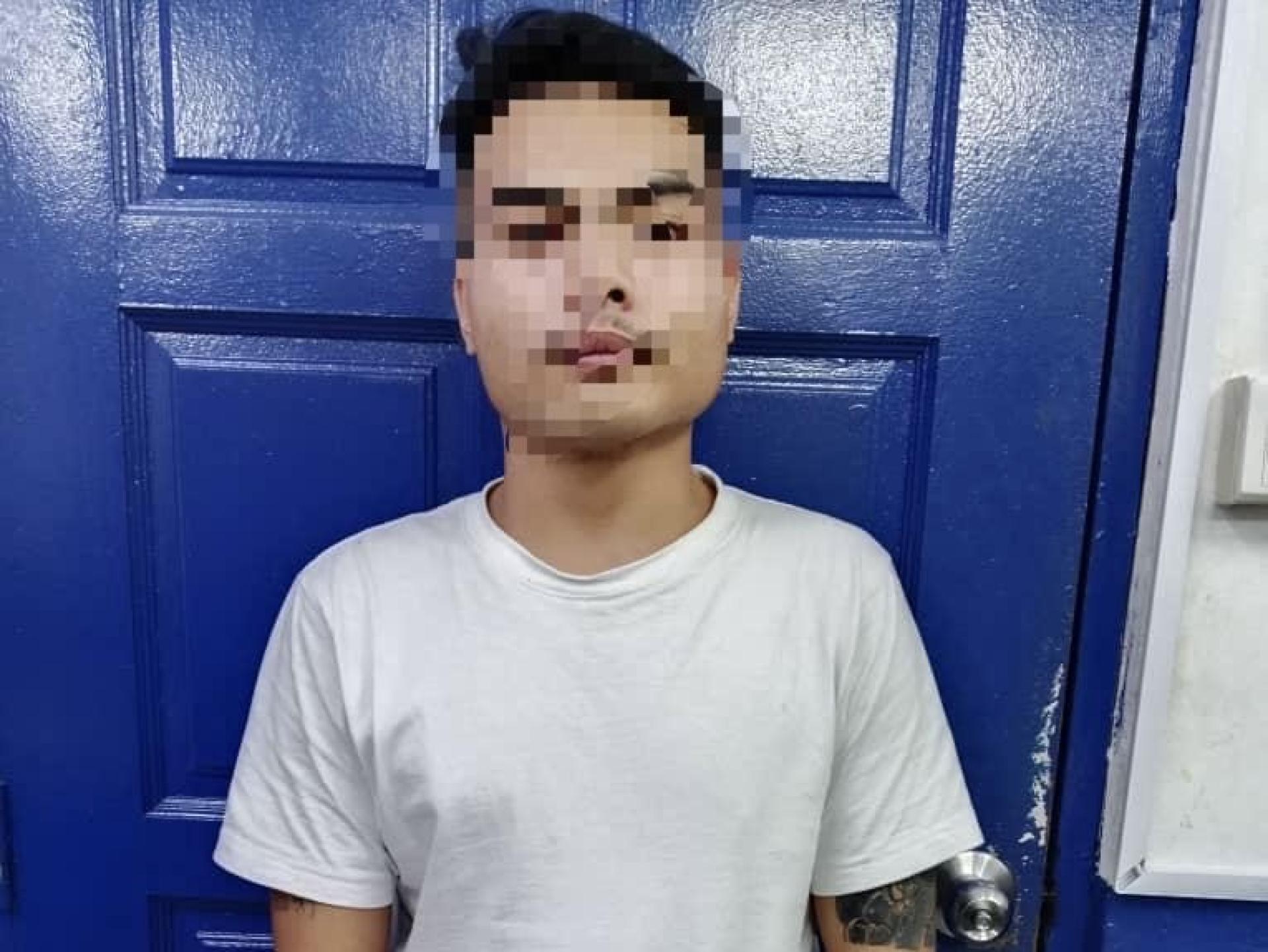 嫌犯在巴甘奴一带成功逮捕。