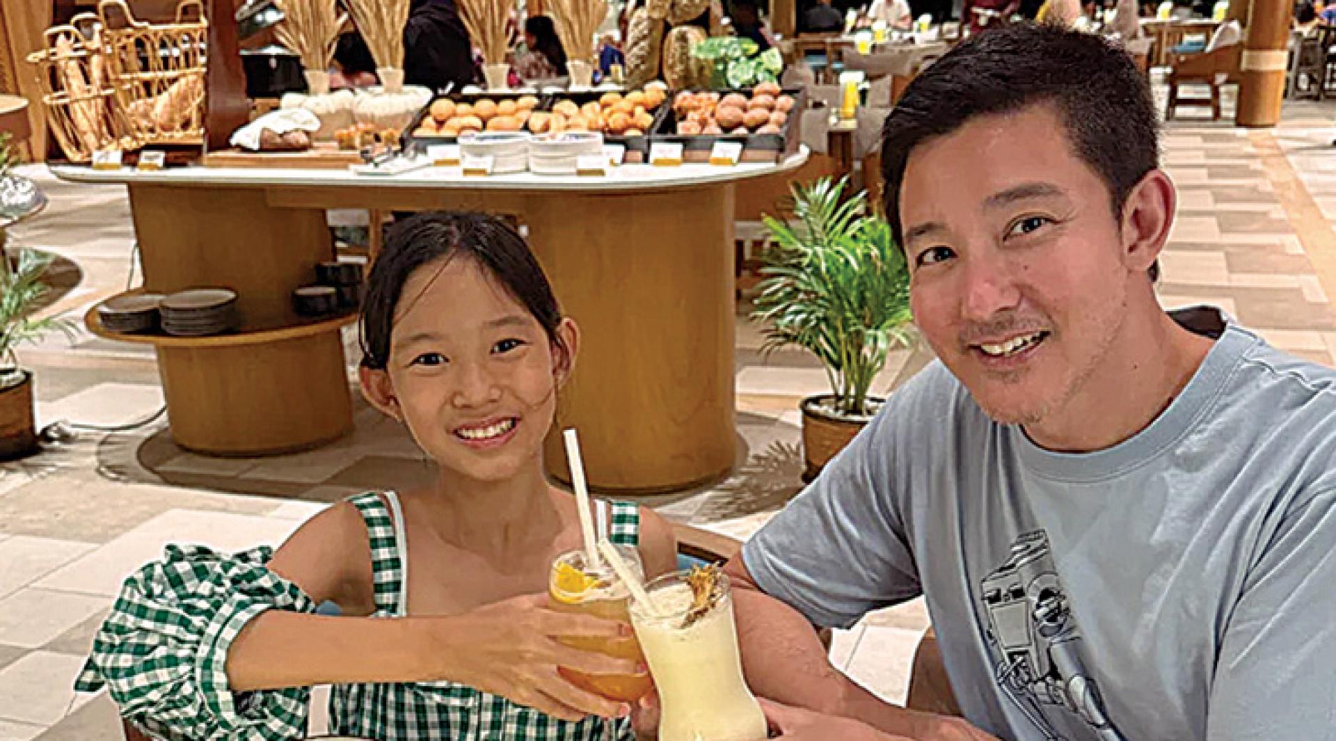 立威廉带女儿到马尔代夫度假。