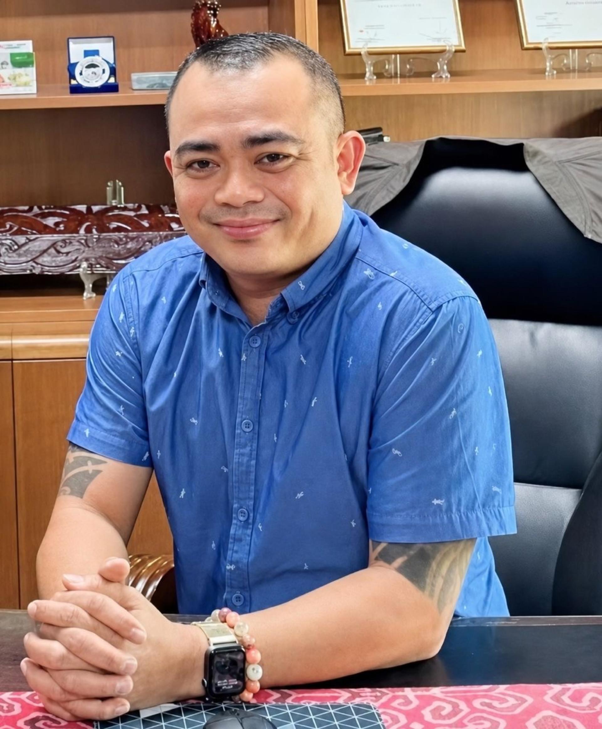 砂拉越土著企业家商会美里分会主席莫哈末哈菲兹罗哈尼。
