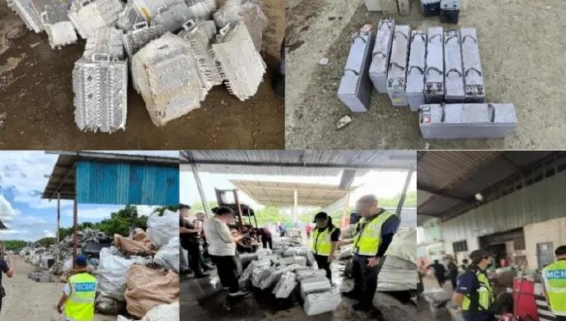 马来西亚通讯及多媒体委员会与砂拉越警方日前突击搜查哥打三马拉汉一间相信存放失窃电讯设备的仓库。