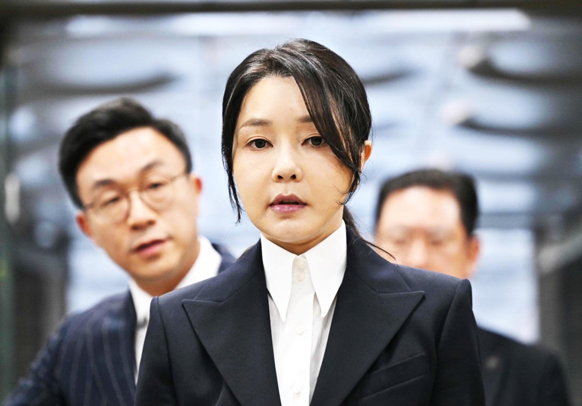 韩国前总统夫人金建希