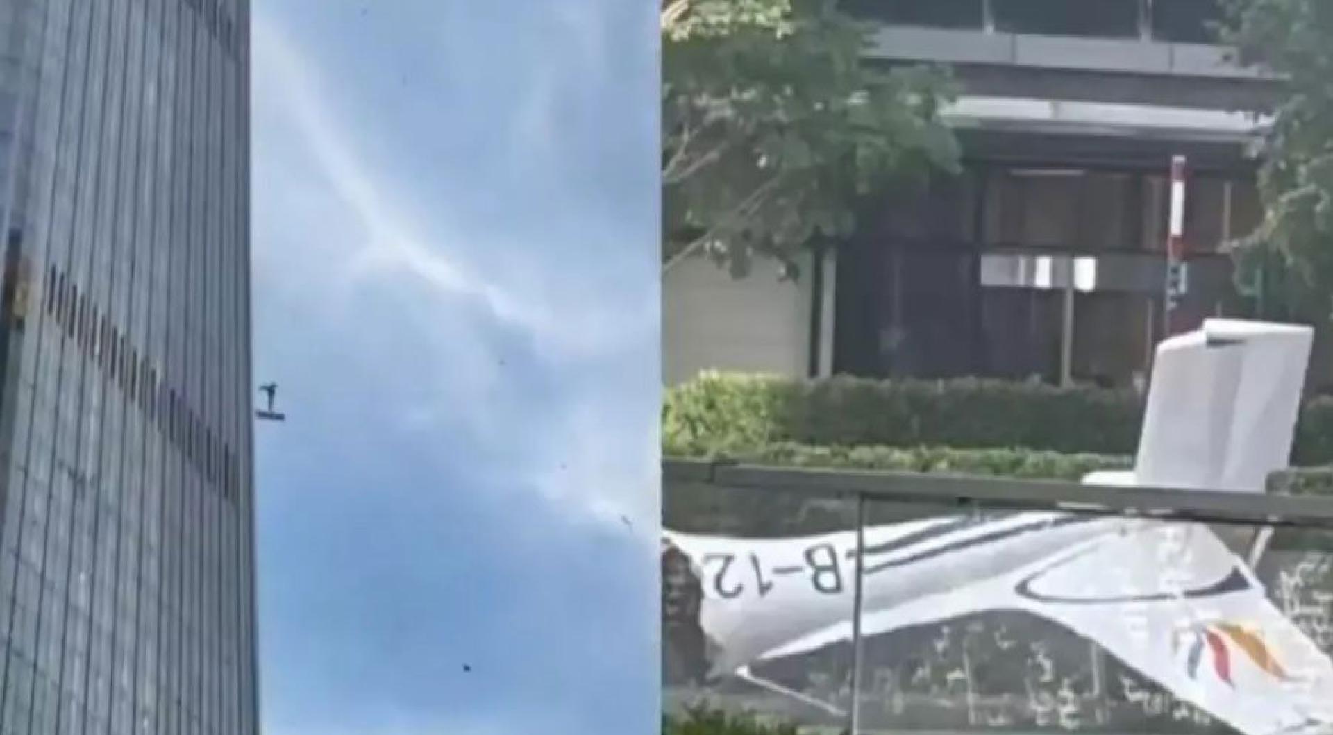网络上流传的事发现场视频截图。