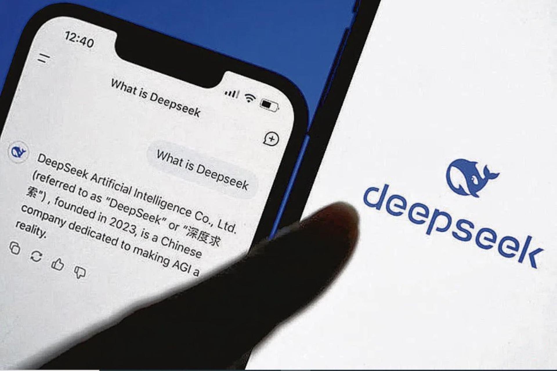 中国人工智能初创公司深度求索（DeepSeek）更新了最新的V4版本AI模型，将模型推理速度最高提升了85% （档案照片）
