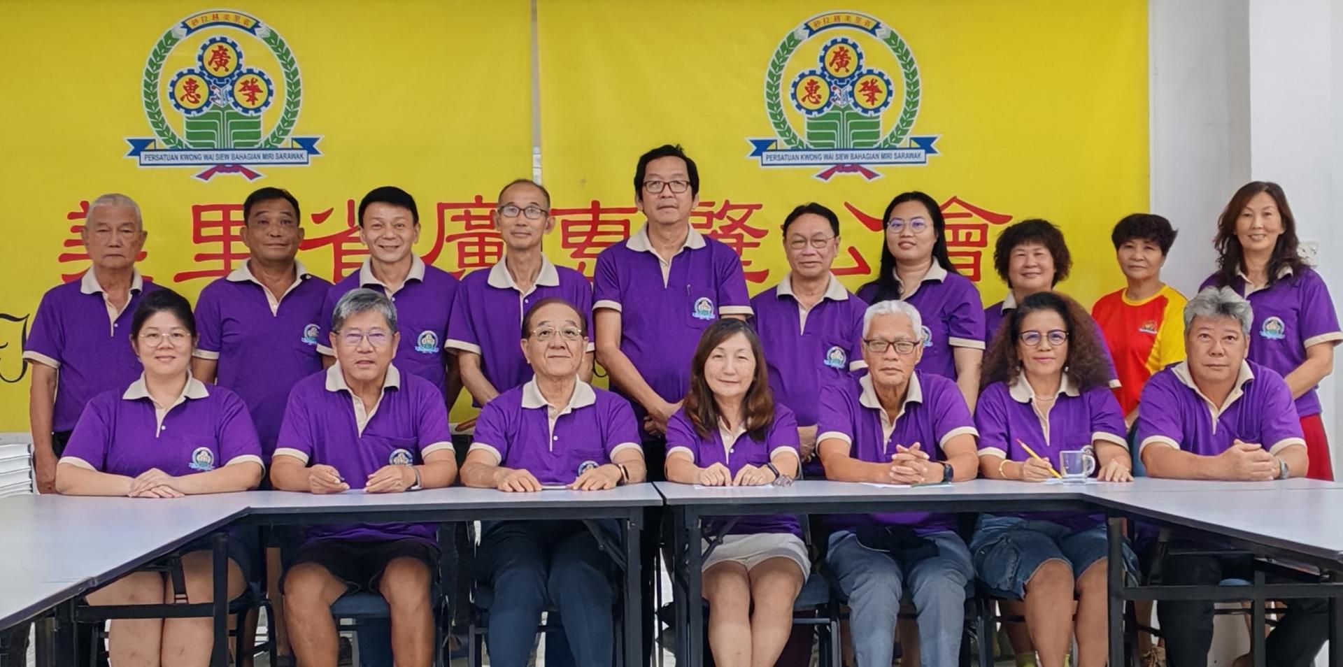 美里省广惠肇公会新春团拜筹备会合影。