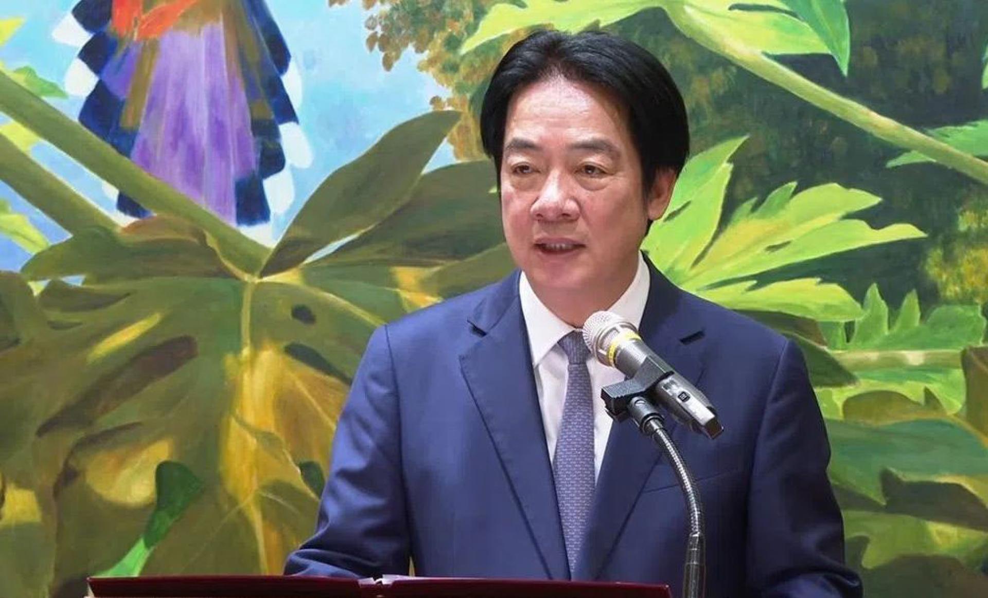 台湾总统赖清德说，中国大陆将农产品武器化，企图以农逼政。
