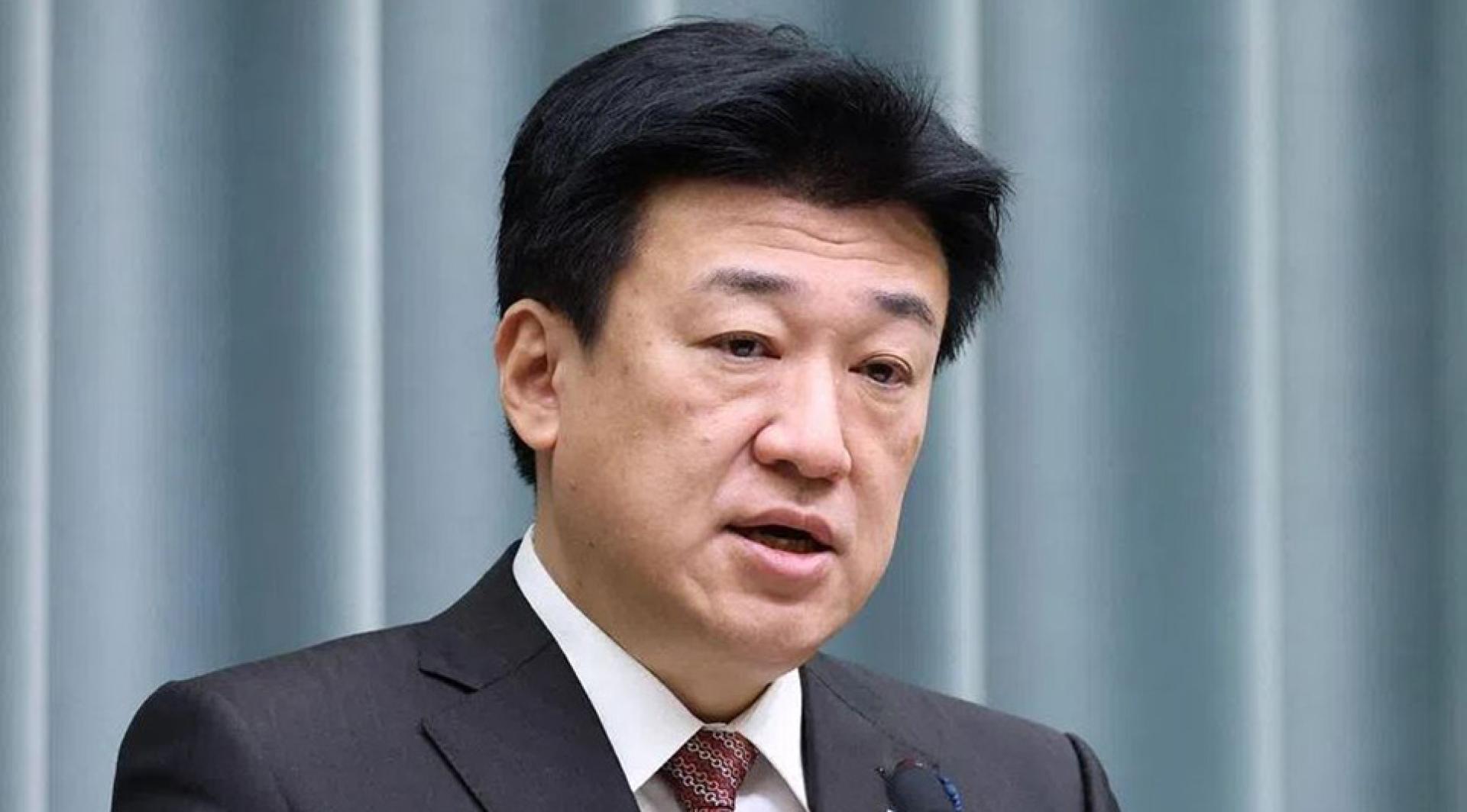 日本内阁秘书长木原稔。