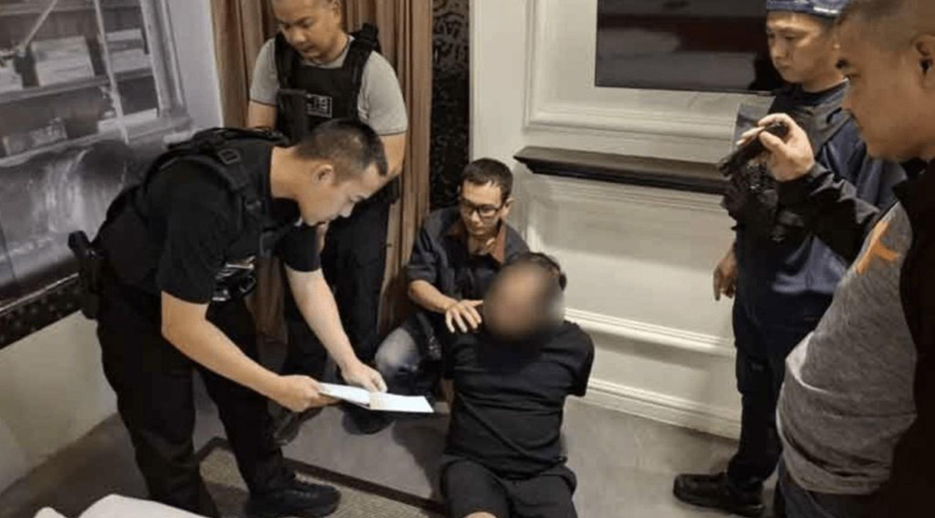 嫌犯被逮捕。