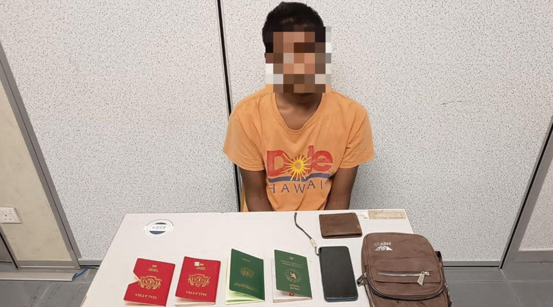 移民局已扣押孟加拉男子，并彻查他是否滥用他人护照。