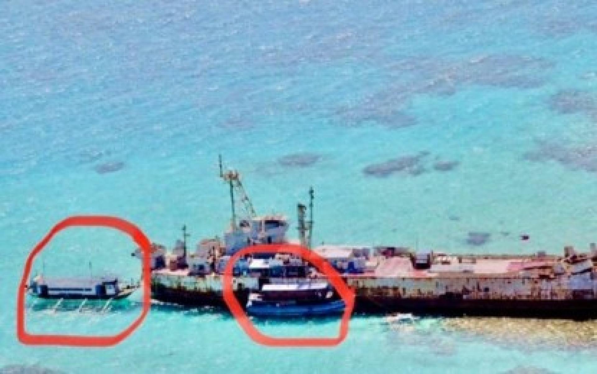 菲律宾海军“马德雷山脉”号（BRP Sierra Madre）长期驻守西菲律宾海仁爱礁（Ayungin Shoal），作为菲律宾维护海洋主权的重要前哨据点。
