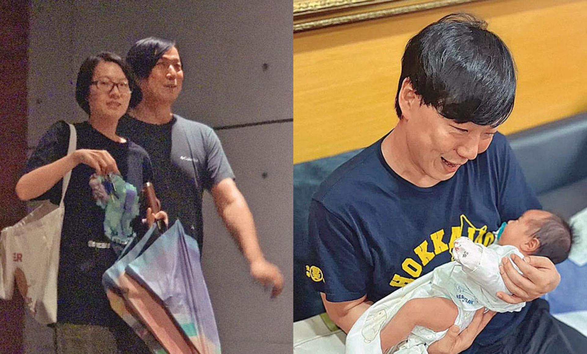 萧煌奇与新婚娇妻陈琪臻结婚半年，曾抱着亲戚小孩的他，传出老婆已低调怀孕。