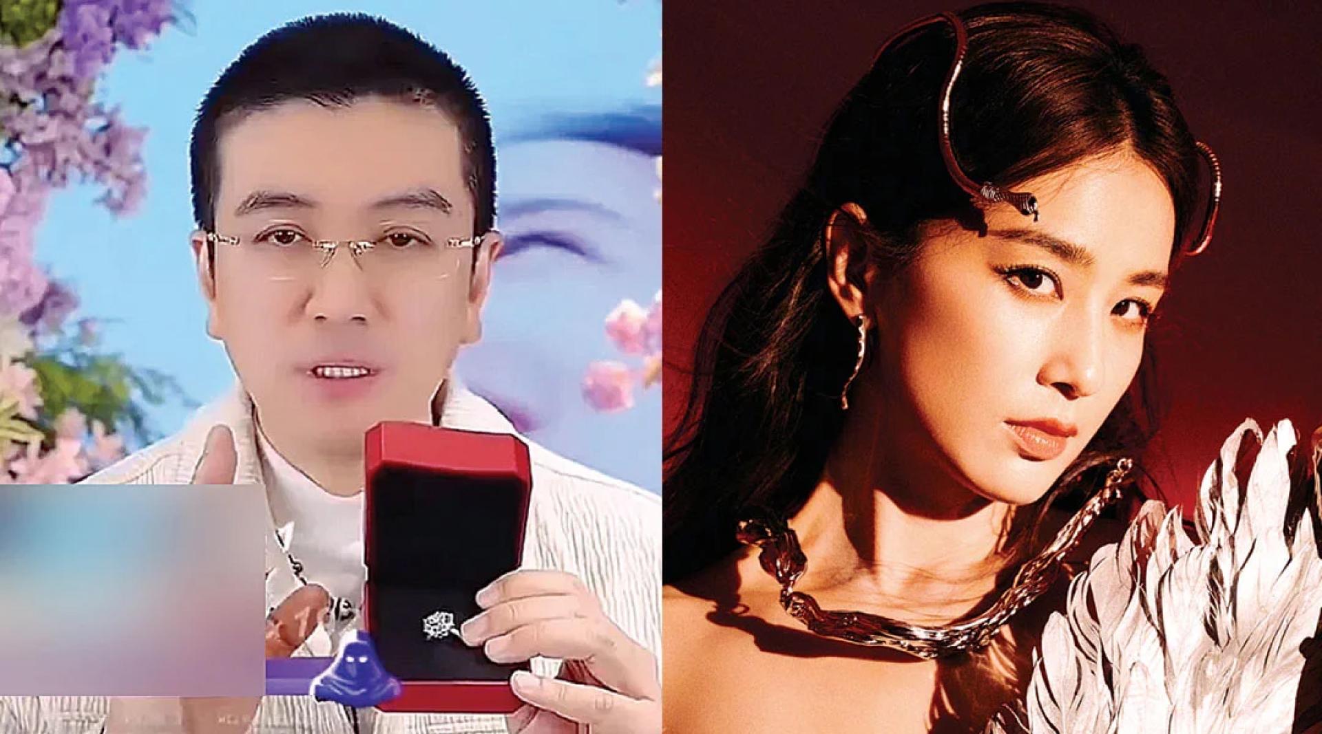 黄圣依在参加《再见爱人4》之后选择离婚，前夫杨子直播时亮出钻戒想挽回。