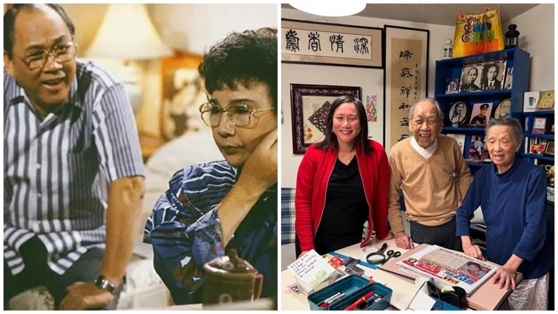 朱瑞棠在《季节》饰演邓碧云丈夫，移民加国多年的他（右图中）精神甚佳。
