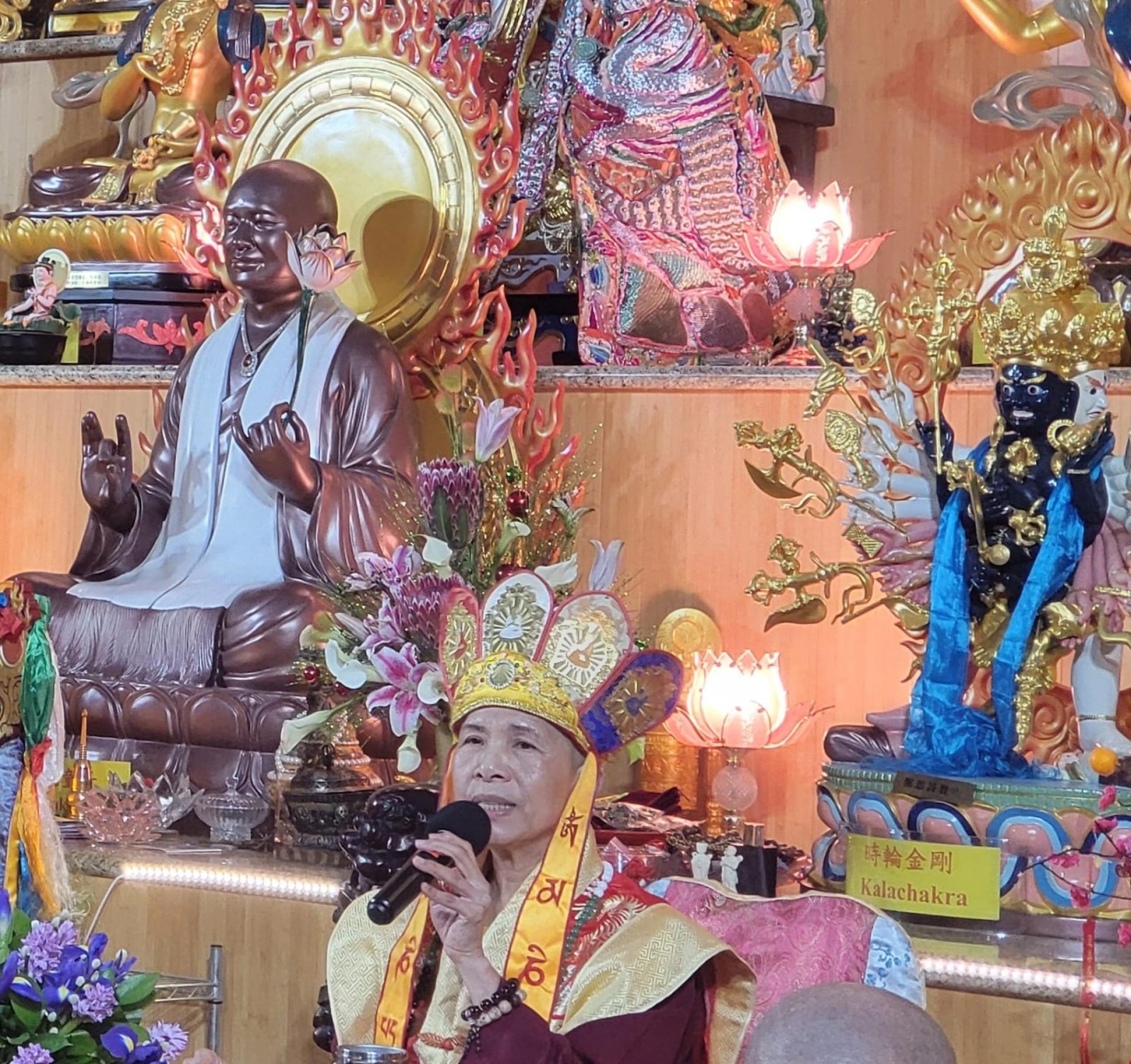 真佛宗美里万法堂将于2026年8月22日（星期六）晚上7时，启建“中元节南摩地藏王菩萨祈福超度护摩大法会”。