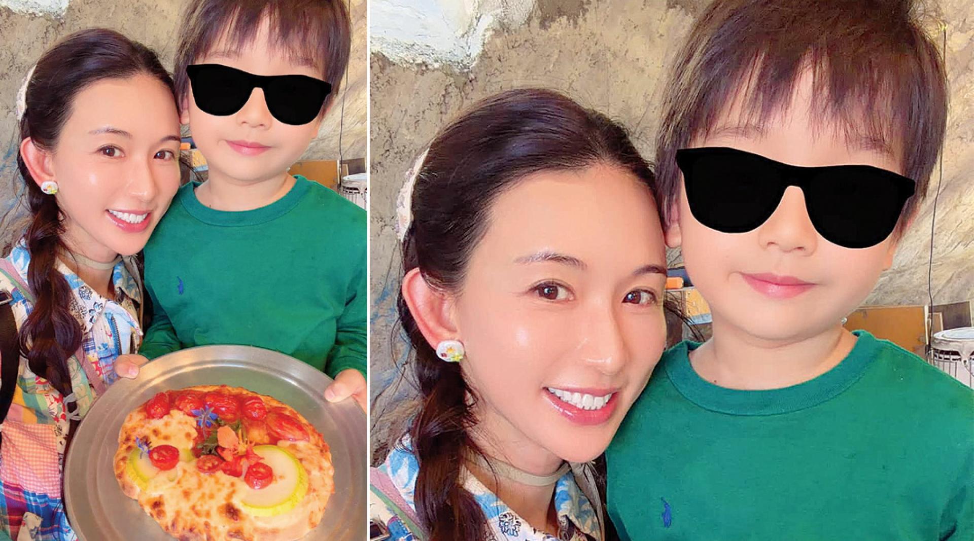 林志玲儿子颜值超高。