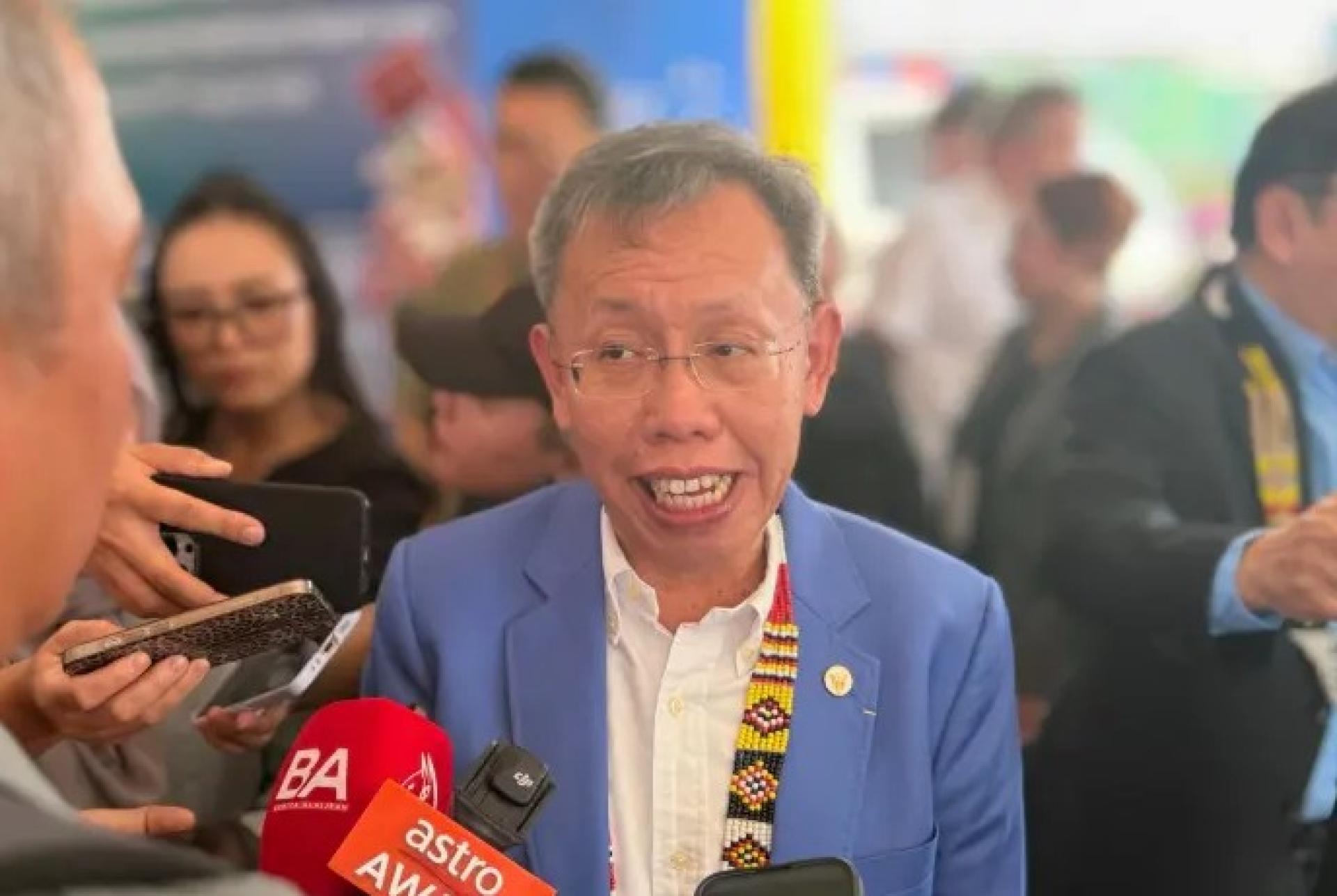 砂拉越副总理拿督阿玛沈桂贤。