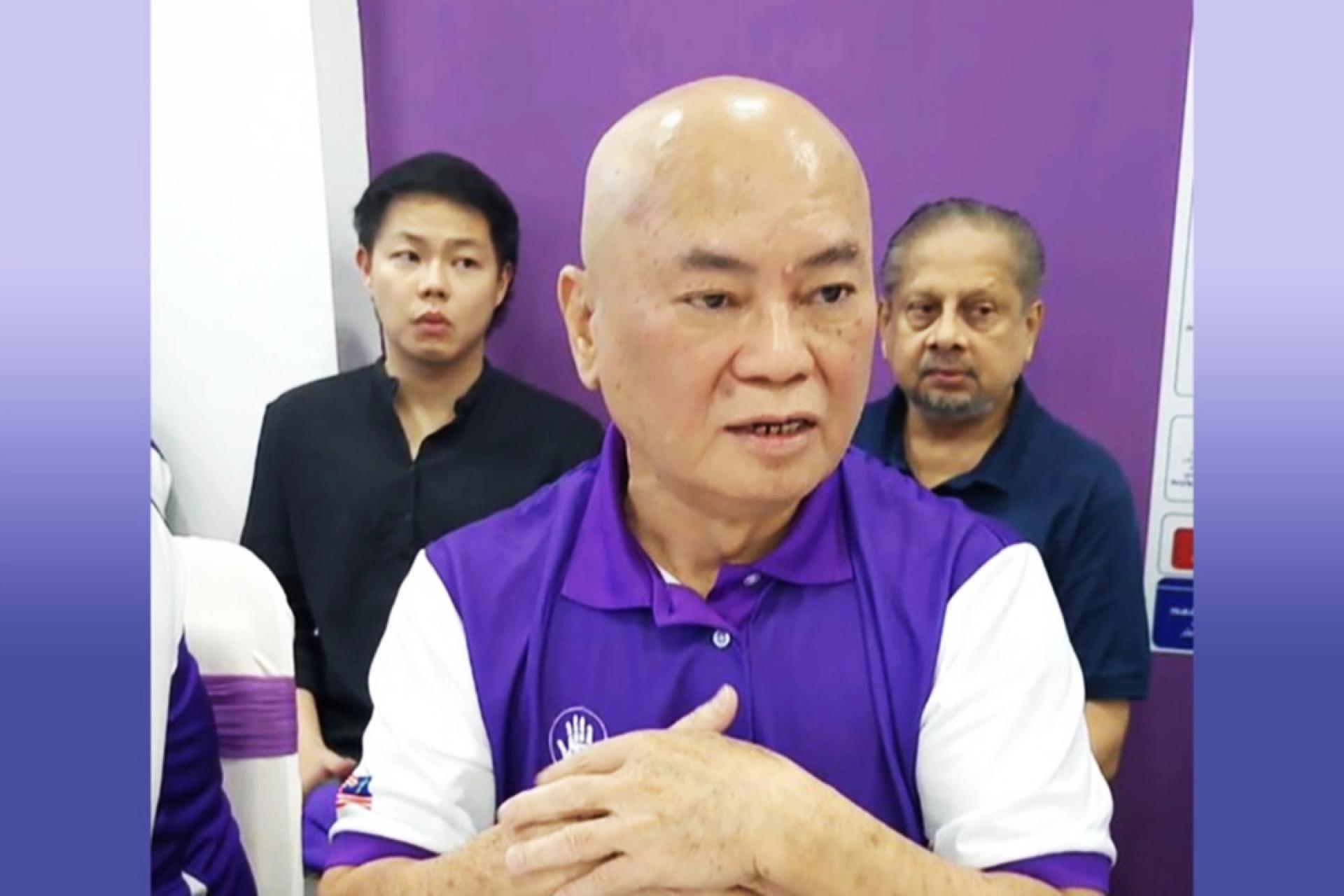 重返政坛的刘天球受委全民党宣传主任。