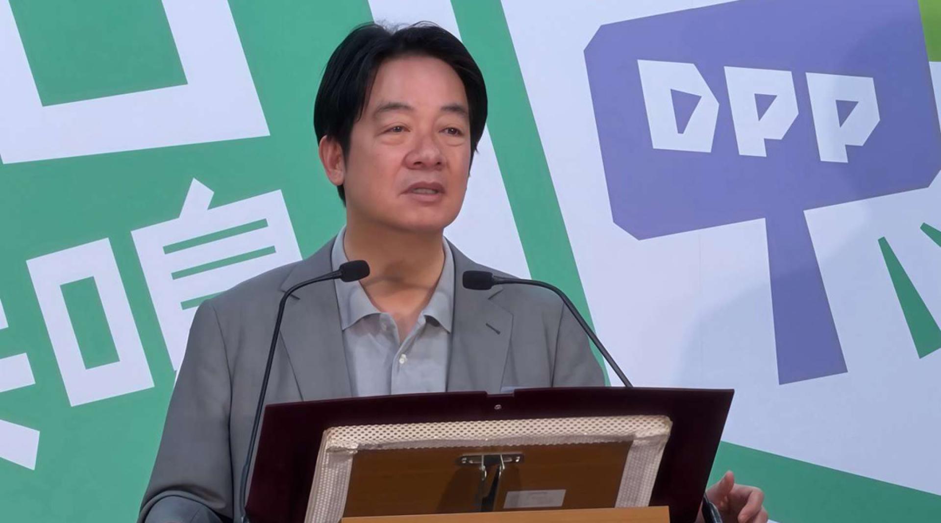 台湾总统赖清德。