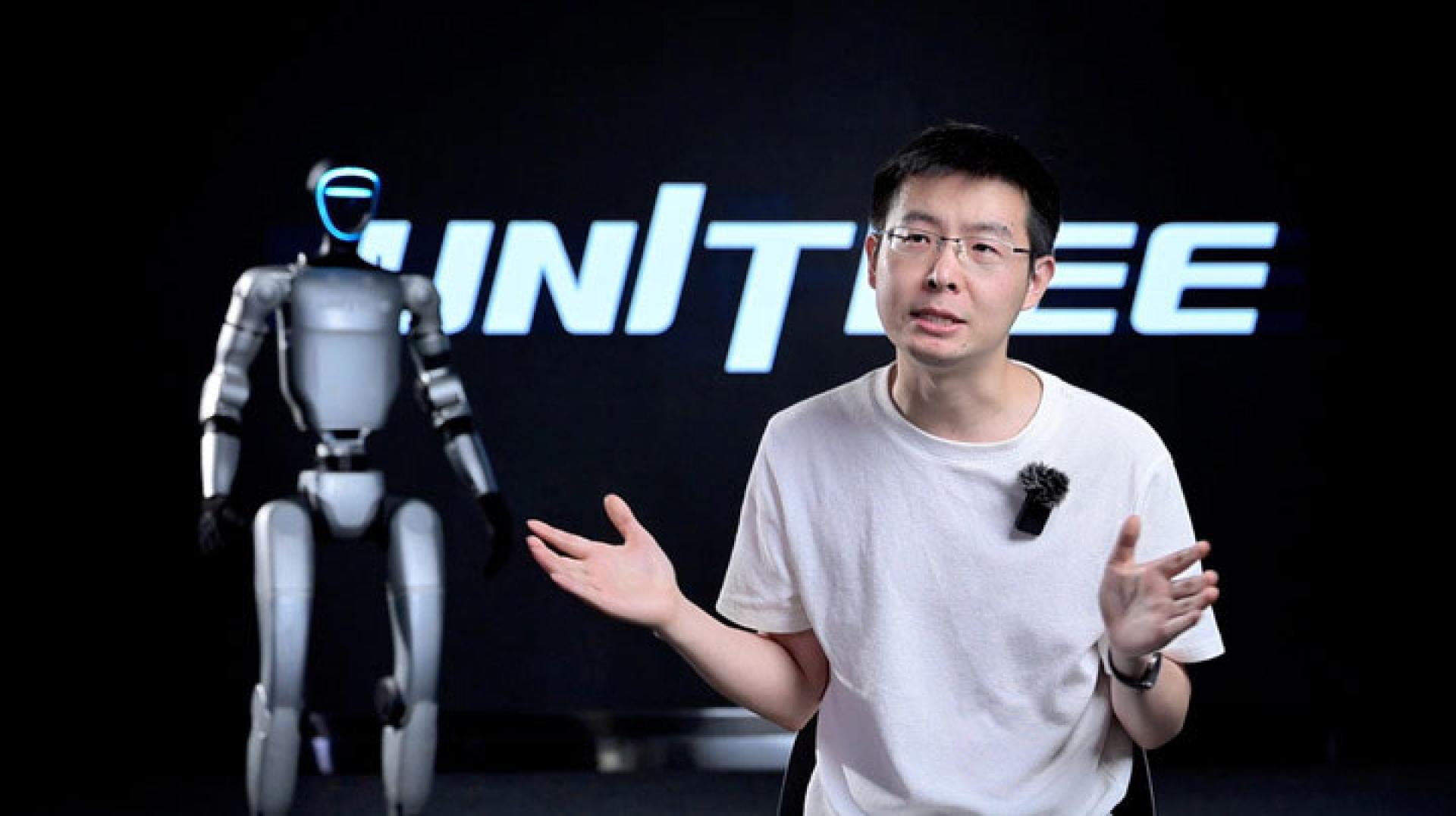 宇树科技创始人王兴兴。