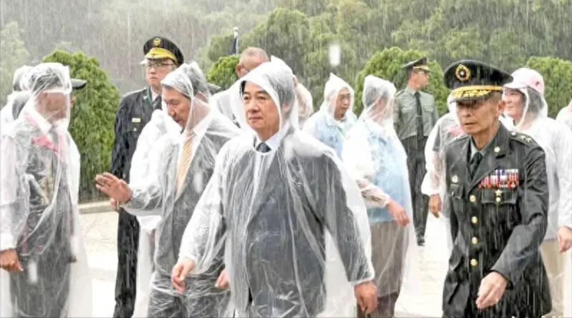 赖清德在金门主持“八二三炮战”68周年纪念活动。