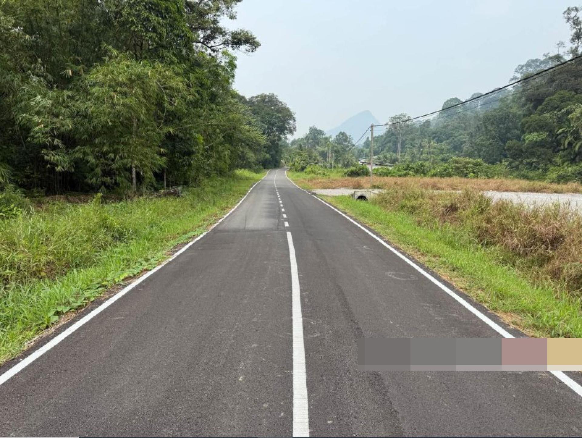 已竣工的2公里农业及乡村道路。