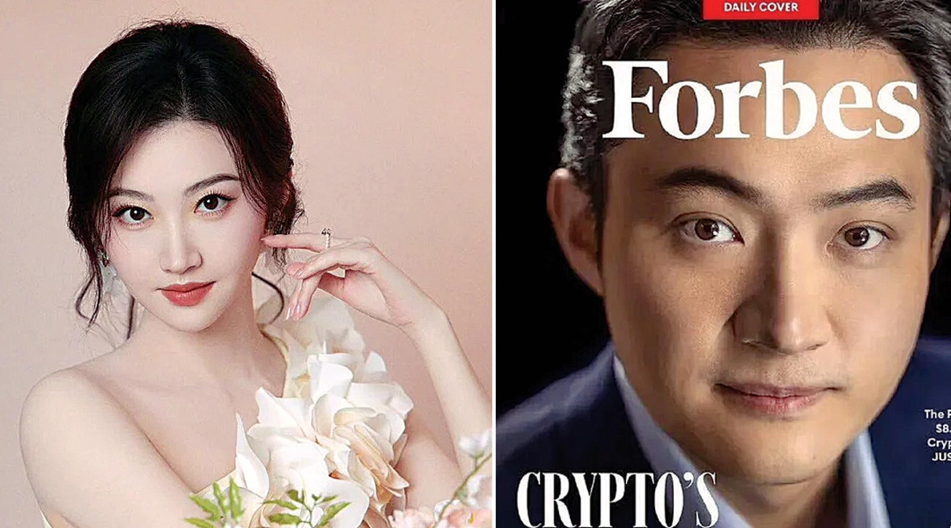 景甜（左）卷入代孕及金钱纠纷，男主角（右）出声了。