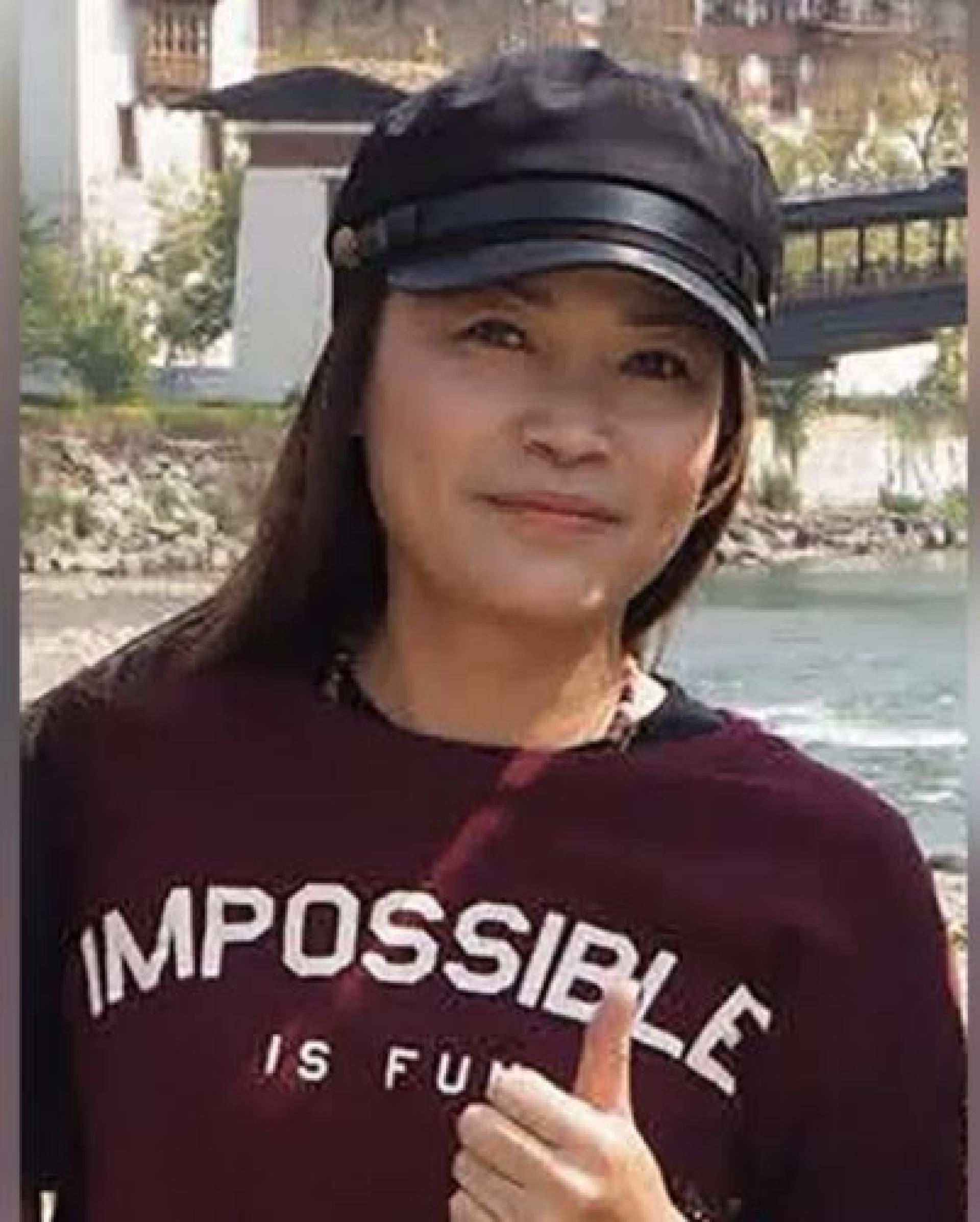 到尼泊尔独旅的艾丝蒂·罗。 （受访者提供）