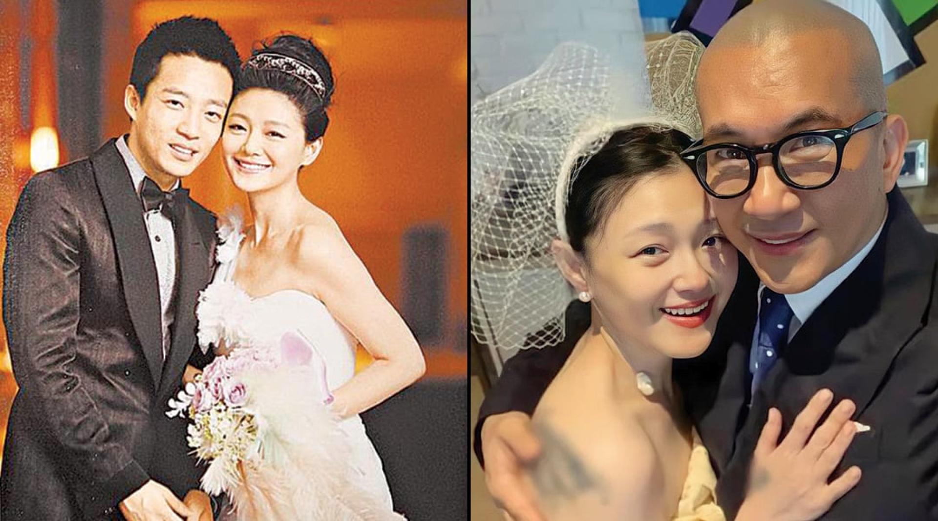 （左）大S与汪小菲见面5次就决定闪婚。（右）大S与具俊晔再婚还未满3年，就传出离世噩耗。
